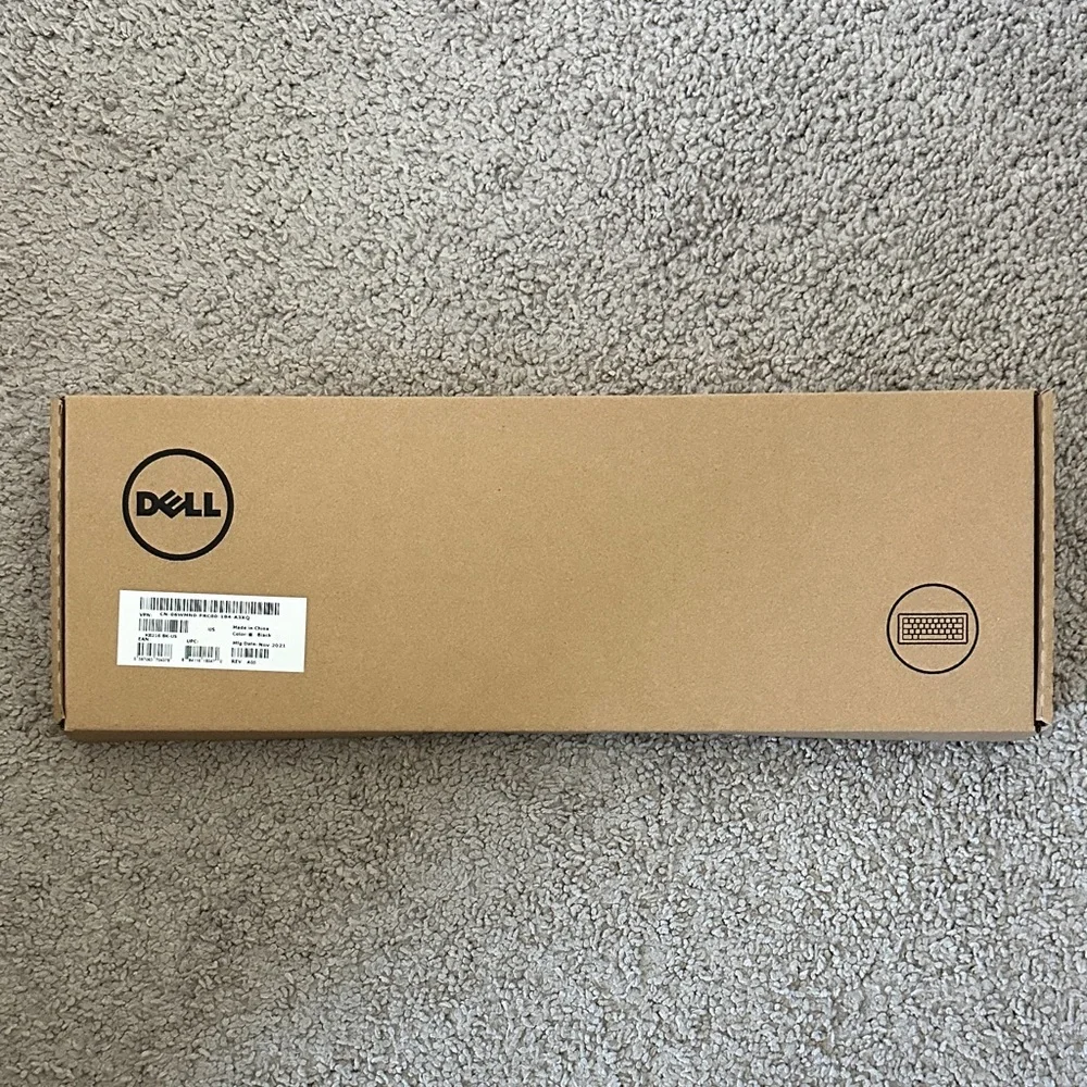 Dell Keyboard in Brown Box